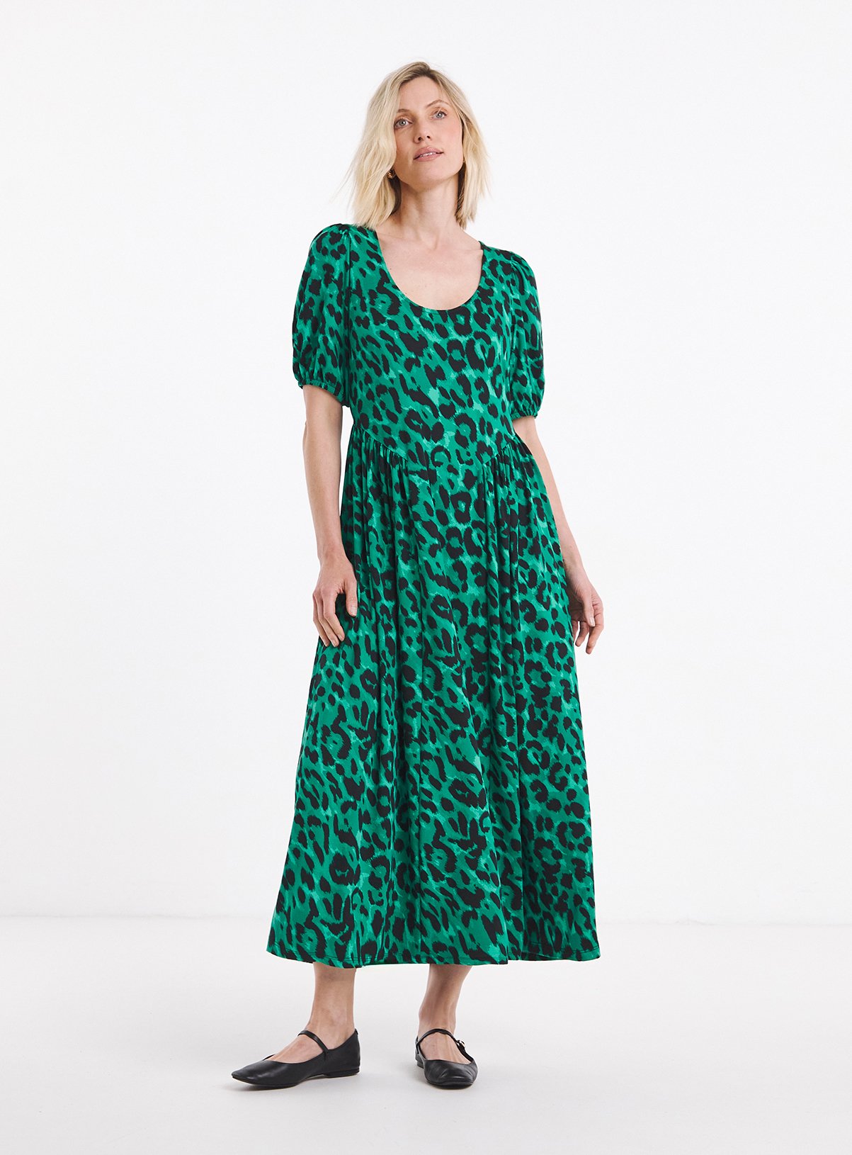 JD WILLIAMS Soft Touch Waist Detail Midaxi Dress 22 - Image 1 thumbnail